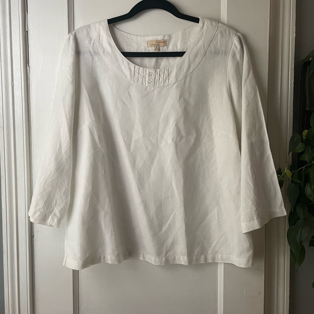 Vintage Linen Tunic